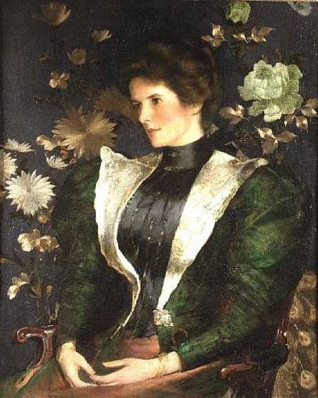 Portrait of Lady Sutherland van Edwin Arthur Ward