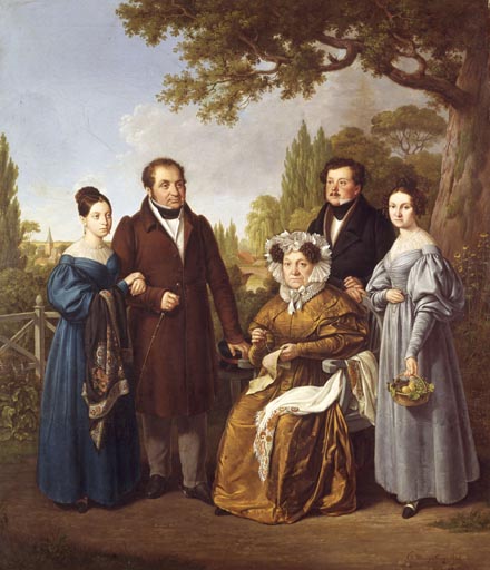 Familienbild van Egidius Mengelberg