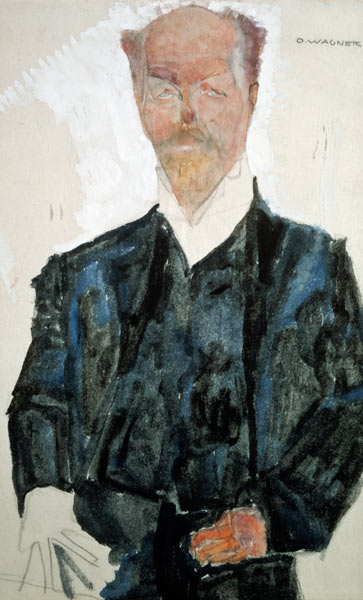 Bildnis Otto Wagner van Egon Schiele