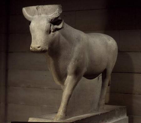 The Apis Bull, from the Serapeum, Memphis van Egyptian