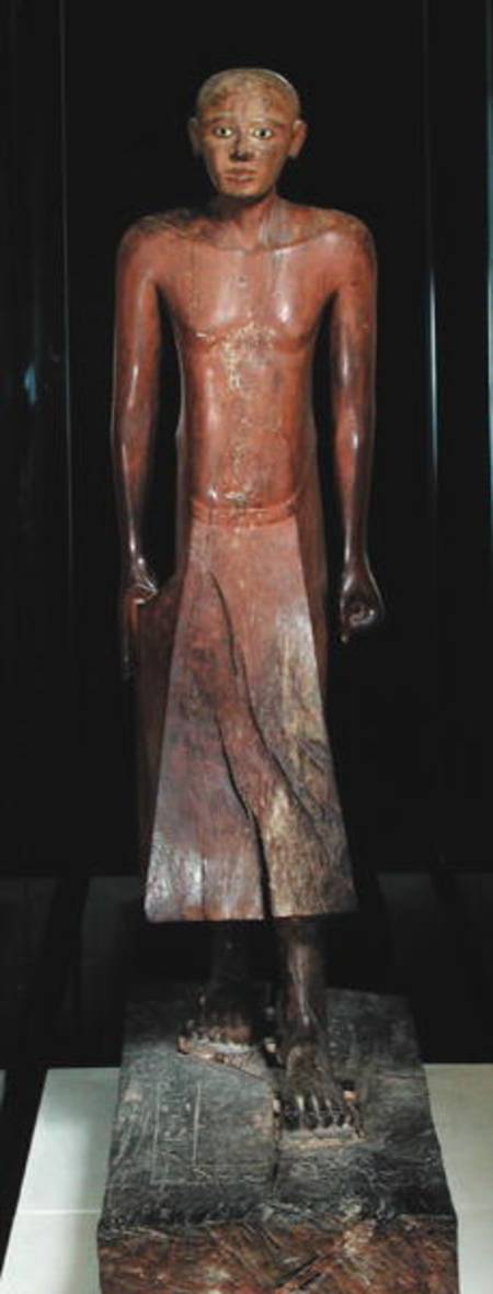Statuette of Nakhti, chancellor during the reign of Sesostris I (c.1956-c.1911 BC) from Assiut, Midd van Egyptian