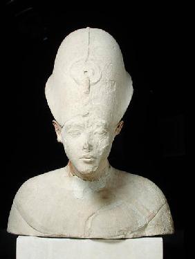 Bust of King Amenophis IV (Akhenaten) from Tell el-Amarna, New Kingdom