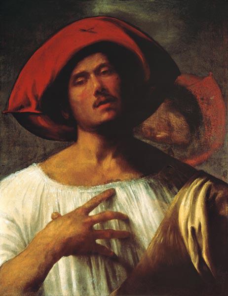 Follower of Giorgione , Singer