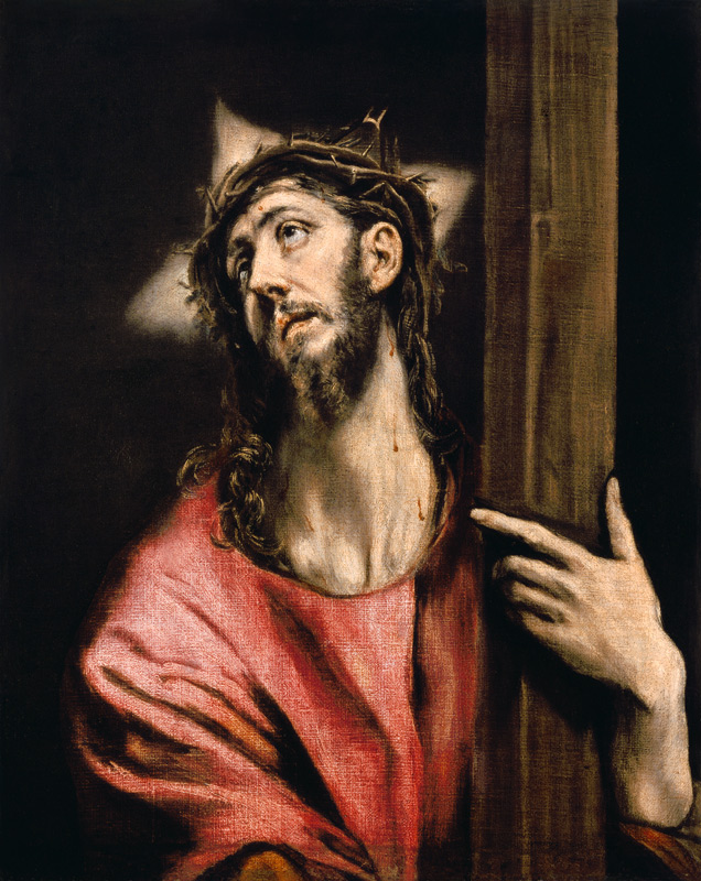 Christ with the Cross van (eigentl. Dominikos Theotokopulos) Greco, El