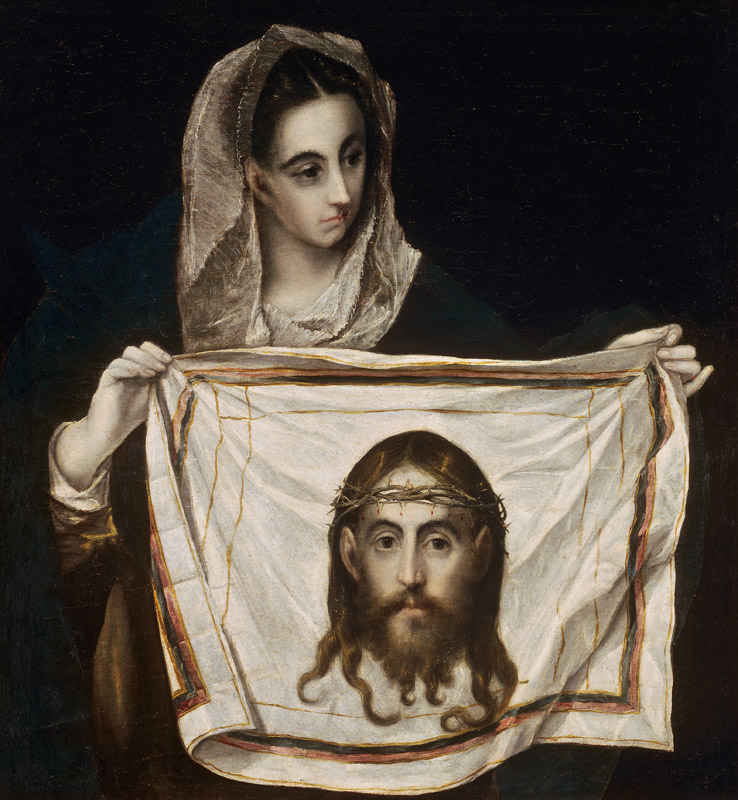 Saint Veronica van (eigentl. Dominikos Theotokopulos) Greco, El