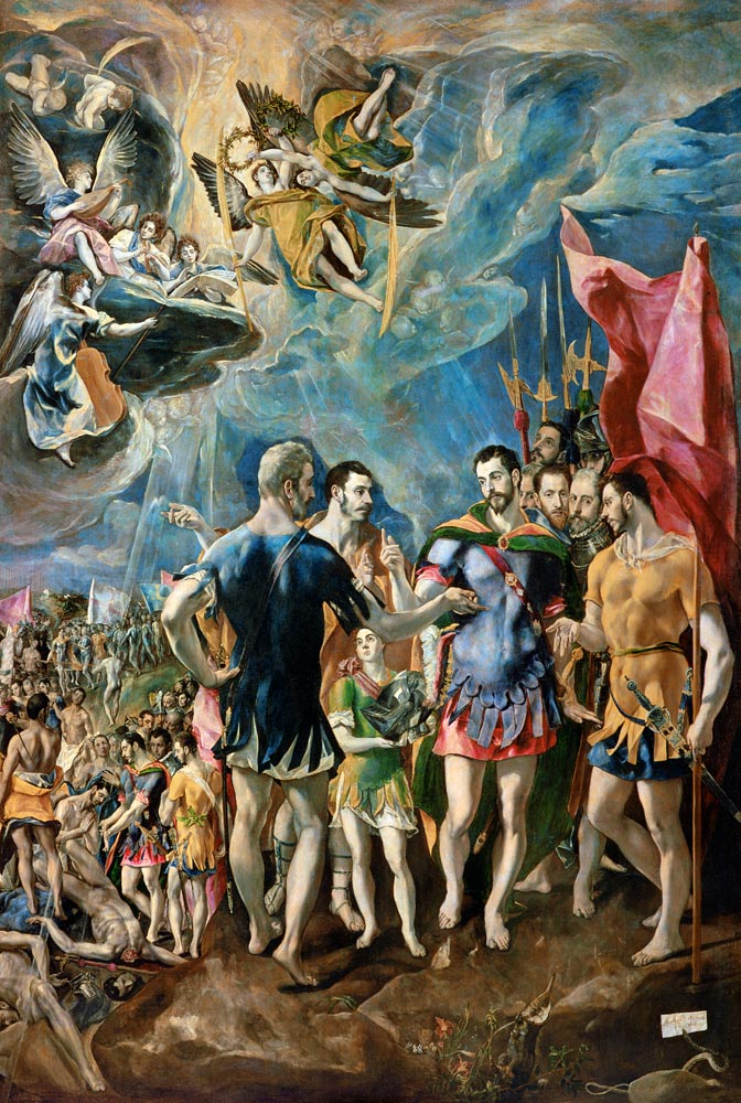 The Martyrdom of St. Maurice van (eigentl. Dominikos Theotokopulos) Greco, El
