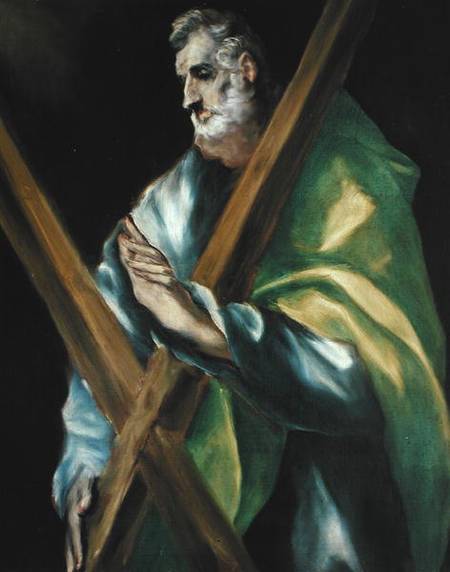 St. Andrew van (eigentl. Dominikos Theotokopulos) Greco, El