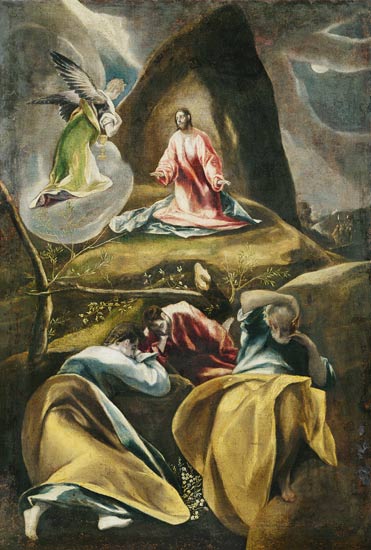 Christ in the Garden of Olives van (eigentl. Dominikos Theotokopulos) Greco, El