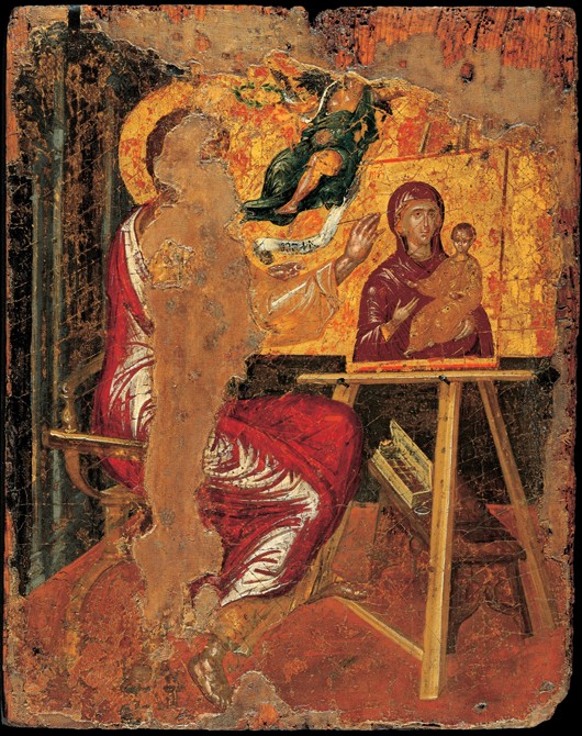 Saint Luke Drawing the Virgin van (eigentl. Dominikos Theotokopulos) Greco, El