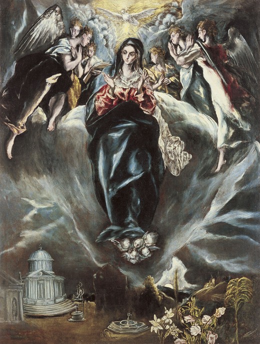 The Immaculate Conception van (eigentl. Dominikos Theotokopulos) Greco, El