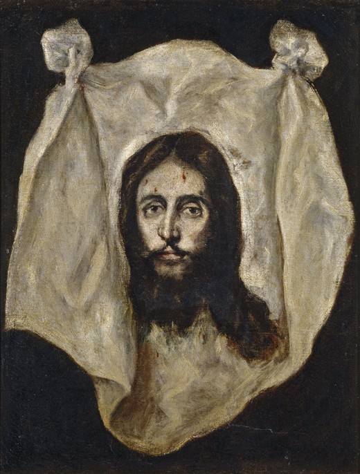 Holy Mandylion (The Vernicle) van (eigentl. Dominikos Theotokopulos) Greco, El