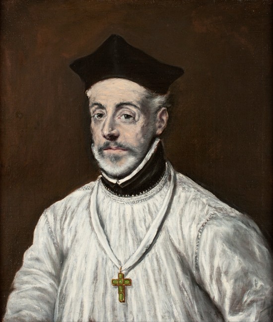 Portrait of Diego de Covarrubias y Leiva van (eigentl. Dominikos Theotokopulos) Greco, El