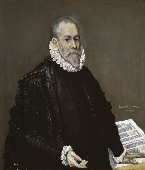 Portrait of a Physician van (eigentl. Dominikos Theotokopulos) Greco, El