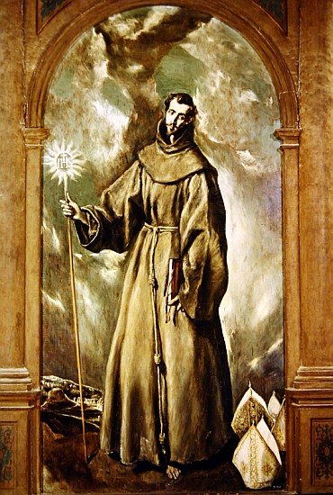 Saint Bernard van (eigentl. Dominikos Theotokopulos) Greco, El