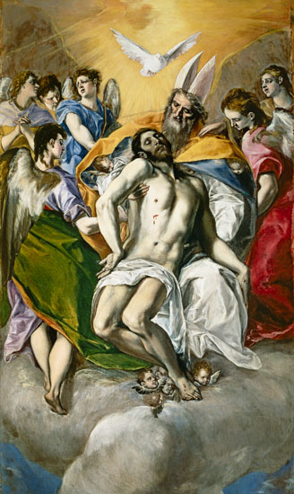 Heilige Dreifaltigkeit van (eigentl. Dominikos Theotokopulos) Greco, El