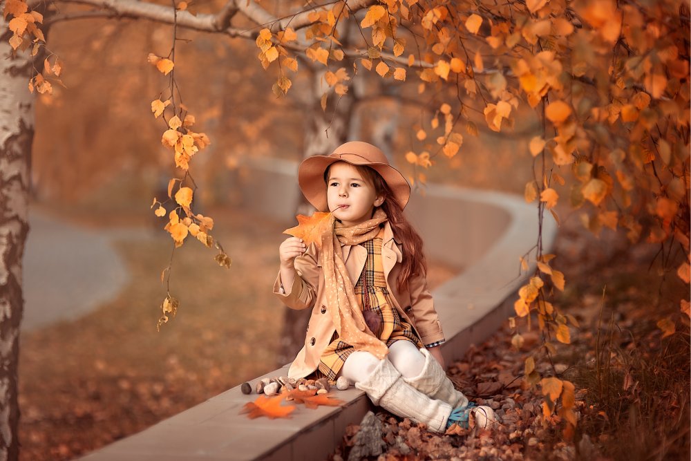 Autumn romantic van Elena Mamrukova