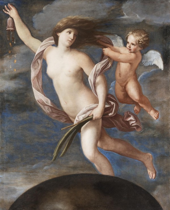 Fortuna and Cupid van Elisabetta Sirani