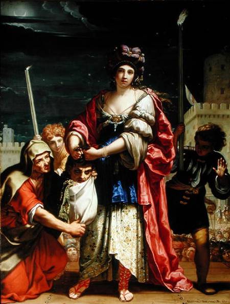 Judith with the Head of Holofernes van Elisabetta Sirani