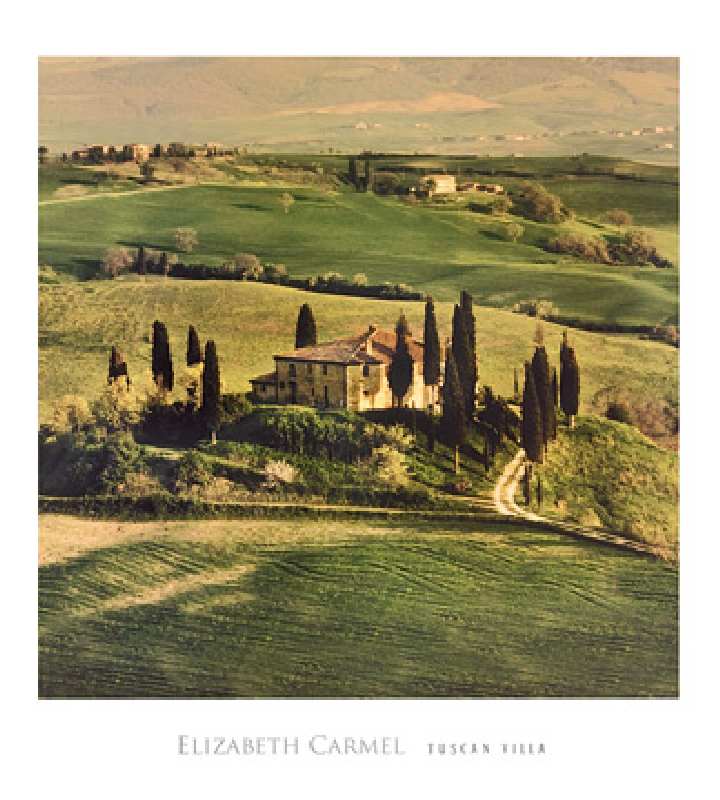 Tuscan Villa van Elizabet Carmel