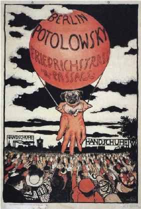 Poster for the Potolowsky Glove Manufacturer