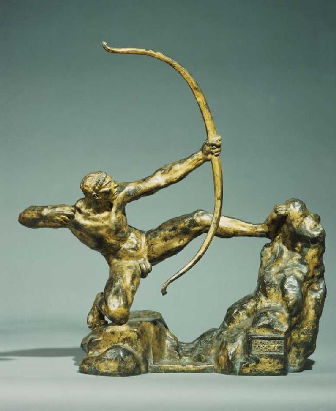 Herakles: Bogenschütze van Emile-Antoine Bourdelle