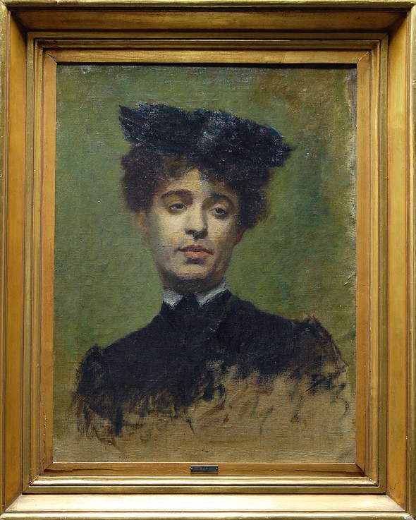 Portrait of Marie Lemasson van Emile Bernard