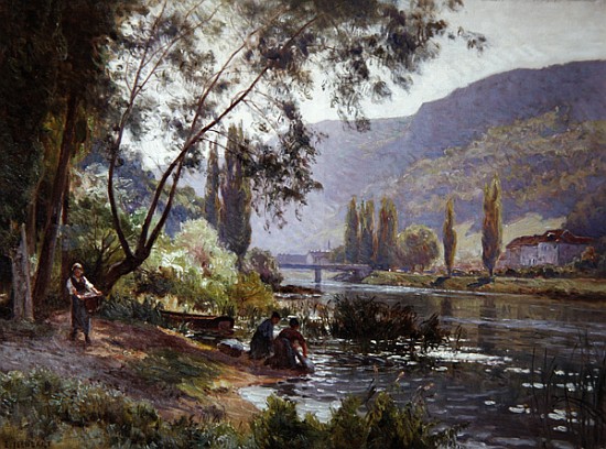 At the River''s Edge van Emile Isenbart