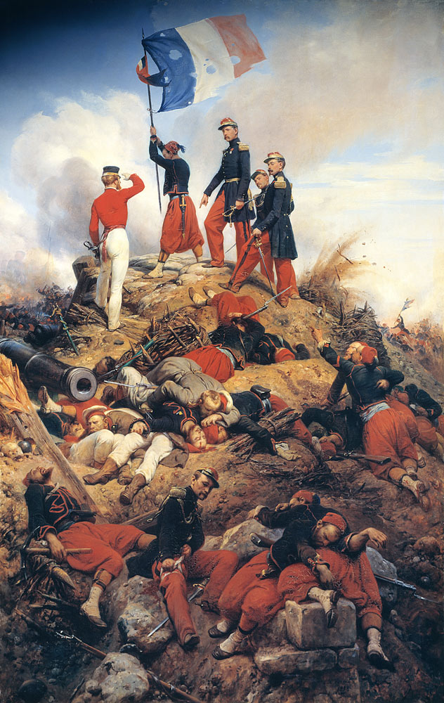Storming of Malakoff 1855 /Pai.by.Vernet van Emile Jean Horace Vernet