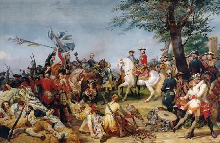 Battle of Fontenoy / H.Vernet