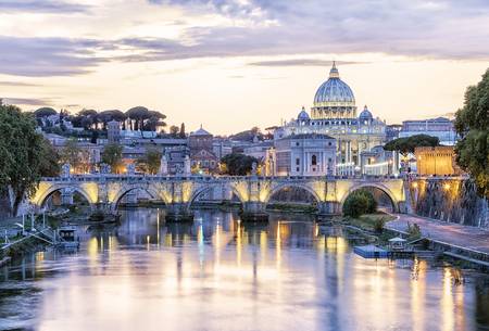 Rome In The Evening
