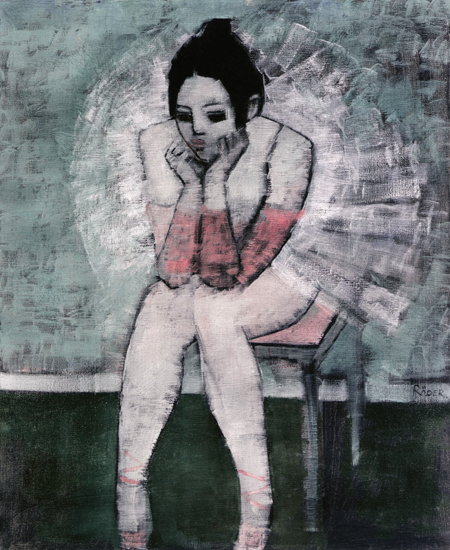 Tutu (oil on canvas)  van Endre  Roder