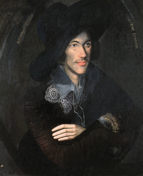 Portrait of John Donne, c.1595 van English School