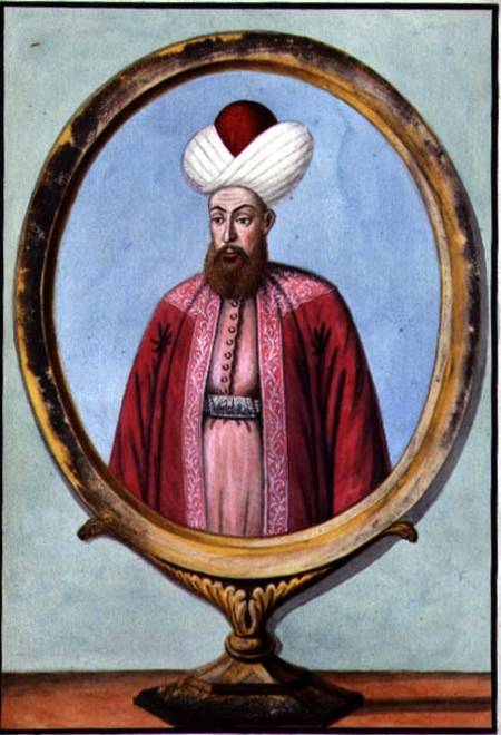Amurath (Murad) I (1319-89), Sultan 1359-89, from 'A Series of Portraits of the Emperors of Turkey' van English School