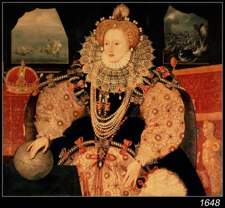 Elizabeth I, Armada portrait van English School