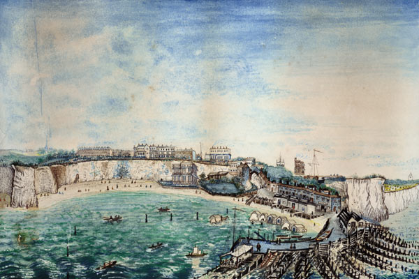 View of the Beach and Harbour at Broadstairs, Kent van English School