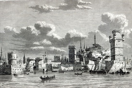 General View of the City of Rhodes, from ''The Illustrated London News'' van English School