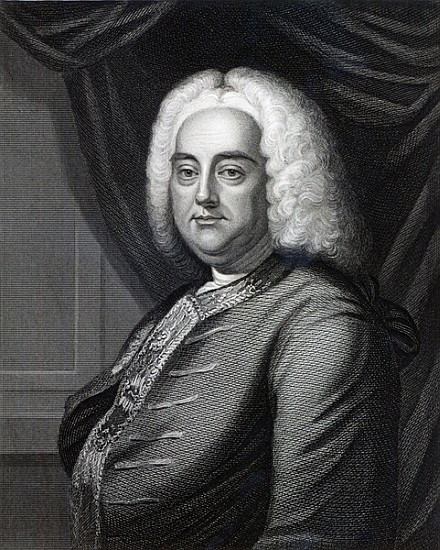 George Frederic Handel van English School