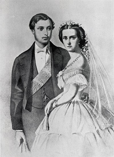 King Edward and Queen Alexandra at the time of their marriage van English School