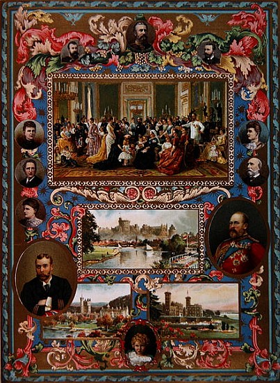 Life of Queen Victoria, from ''The Illustrated London News'' Jubilee Edition van English School