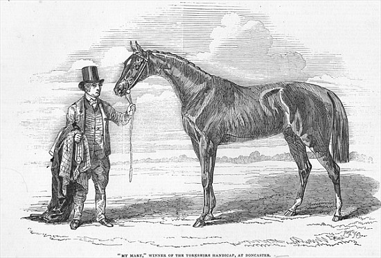 ''My Mary'', winner of the Yorkshire Handicap at Doncaster, from ''The Illustrated London News'', 4t van English School