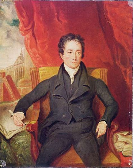 Portrait of Charles Lamb (1775-1834) 1826 van English School