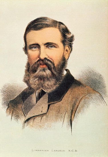 Portrait of Verney Lovett Cameron (1844-94), English explorer van English School