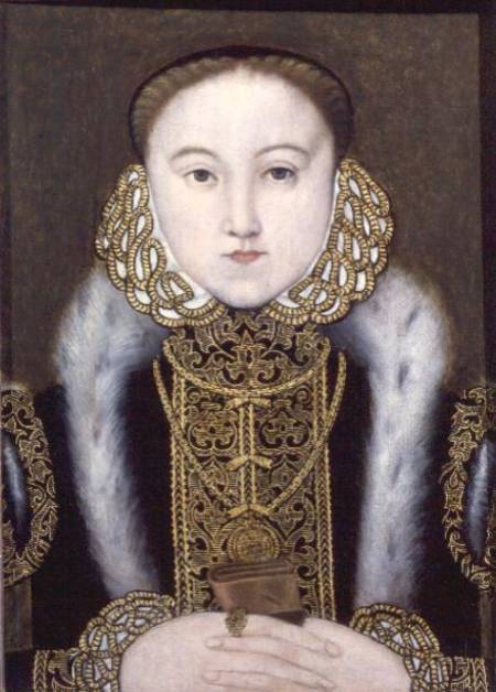 Portrait of Queen Elizabeth I van English School