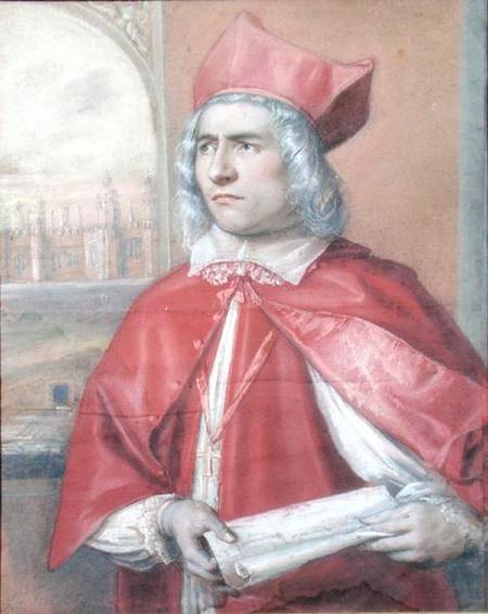 Portrait of Thomas Wolsey (c.1475-1530) van English School