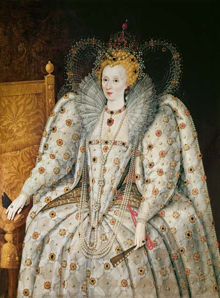Queen Elizabeth I of England and Ireland (1533-1603) van English School