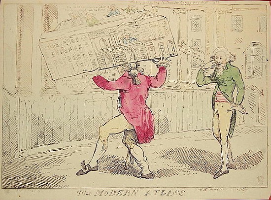 The Modern Atlass, published by S.W. Fores, 1791 van English School