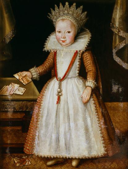 Lady Diana Russell as a Child