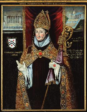 Portrait of William of Wykeham (1325-1404)