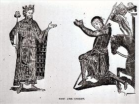 A King and a Knight, illustration from ''The Crusades: the story of the Latin Kingdom of Jerusalem''