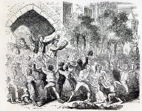 Attack on the Workhouse at Stockport in 1842